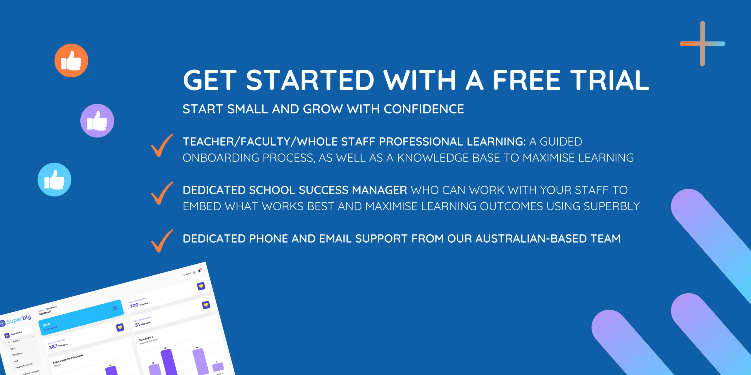 Free Trial - Get 1 term free
